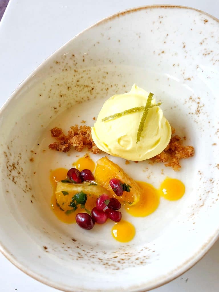 Vegan Panna Connie's Congo Lime Delight at Skipper Canteen in the Magic Kingdom at Walt Disney World