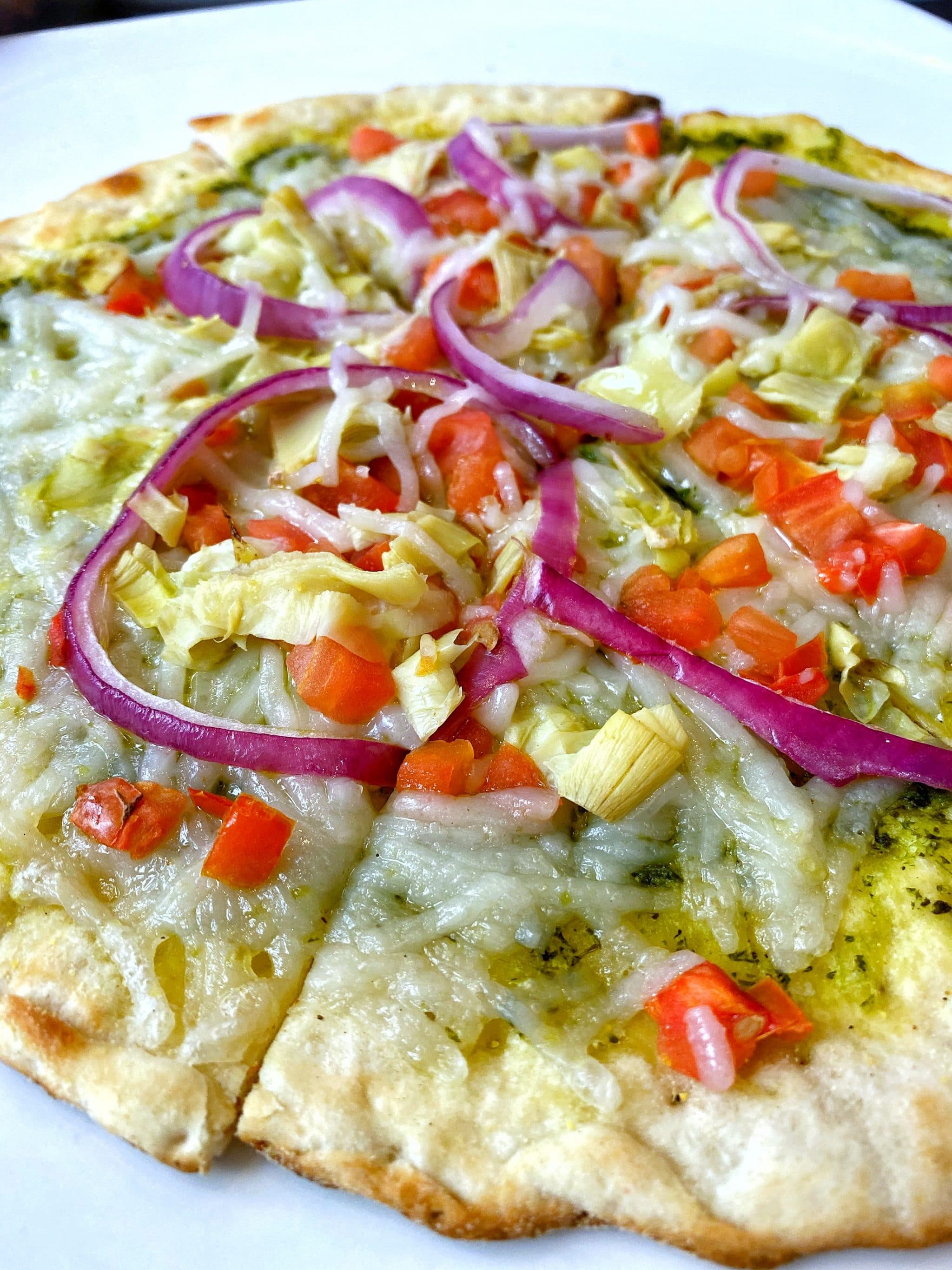 Vegan Breakfast Pizza at Rix Sports Bar and Grill in Coronado Springs Resort at Walt Disney World