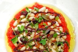 Jaleo Vegan Catalan Bean Salad in Disney Springs at Walt Disney World