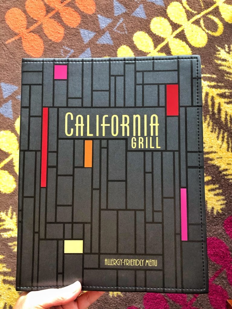 California Grill 2020 Vegan Unplugged Menu at Disney’s Contemporary Resort