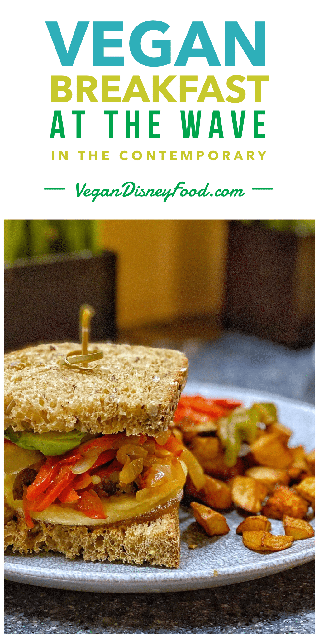 Vegan Breakfast at The Wave in Disney’s Contemporary Resort at Walt Disney World