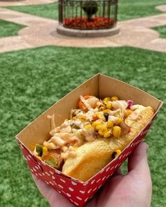 Casey's Corner vegan slaw dog