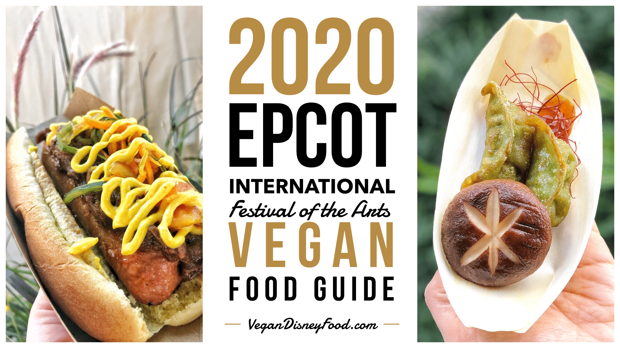 Epcot International Festival of the Arts Vegan Food Guide