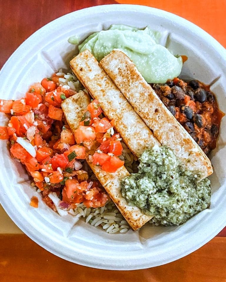 Contempo Cafe Vegan Grilled Tofu Bowl in Disney’s Contemporary Resort