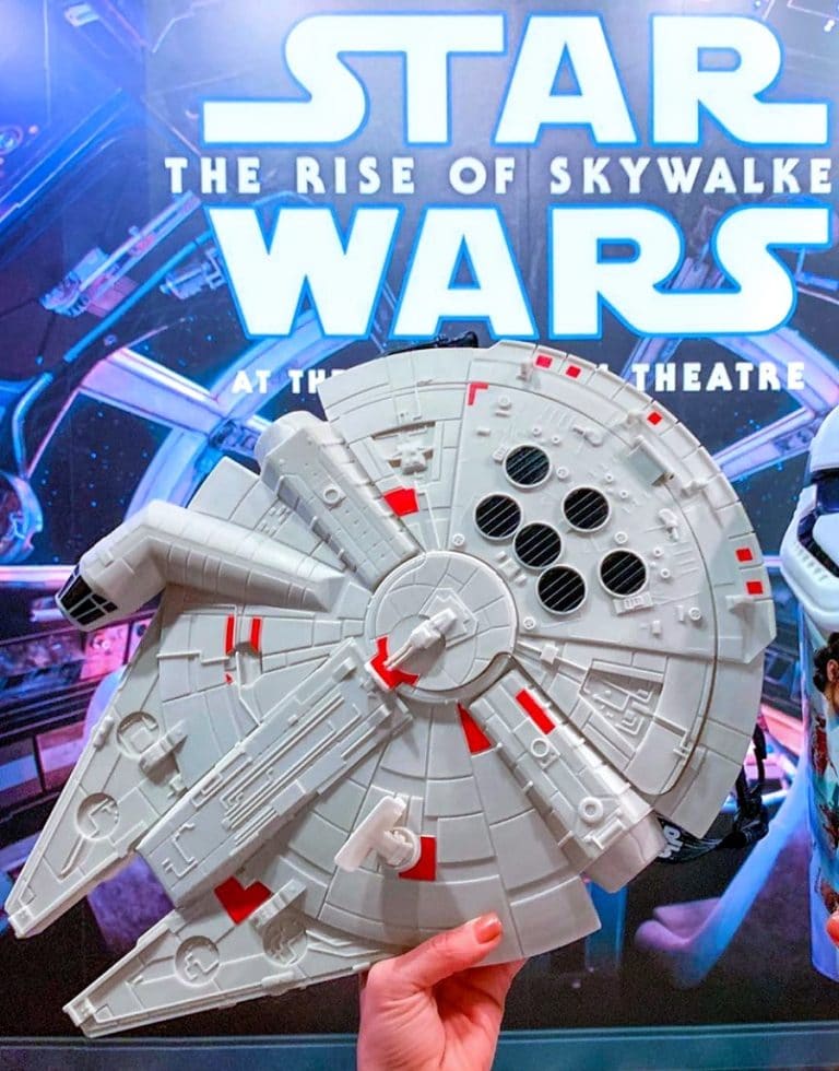 Star Wars Millennium Falcon Premium Bucket at Galactic Grill in Disneyland