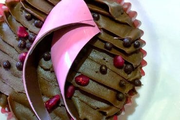 Vegan Chocolate Flamingo Cake at The Mara in Disney’s Animal Kingdom Lodge at Walt Disney World