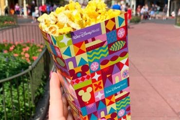 Walt Disney World Gets New Mary Blair Inspired Vegan Popcorn Box