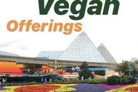 NEW Vegan Options CONFIRMED for 2020 Epcot Flower and Garden Festival