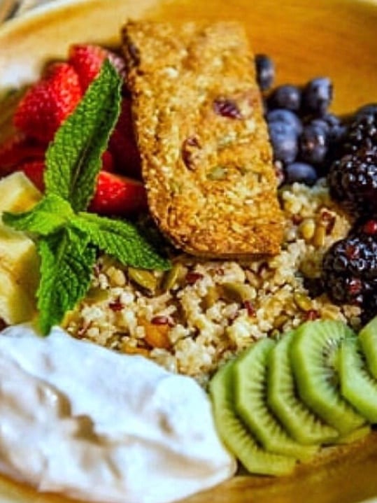 Sanaa Vegan Enriching Grains Breakfast in Disney’s Animal Kingdom Lodge Kidani Village at Walt Disney World