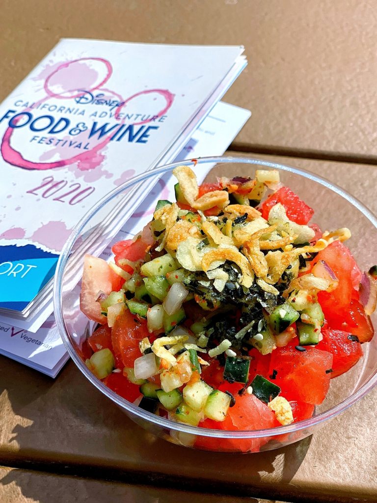 Vegan at the Disney California Adventure Food and Wine Festival