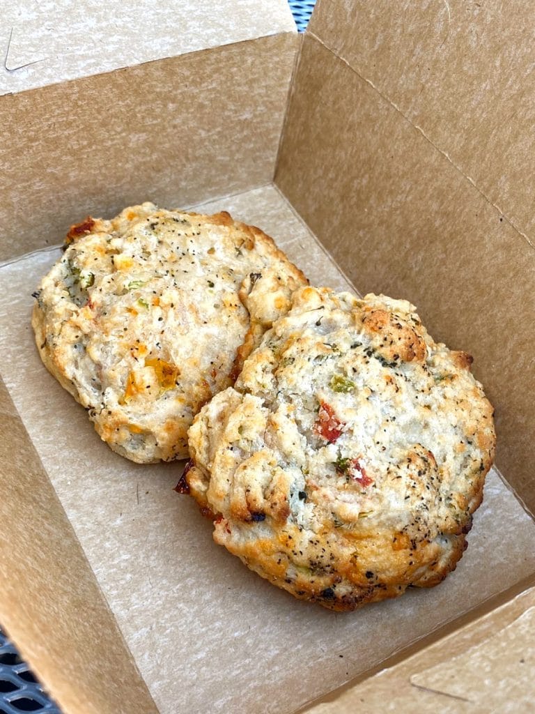 Veggie Bombs Vegan Scones from Erin McKenna’s Bakery in Disney Springs