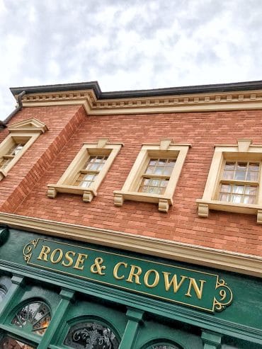 Epcot Rose and Crown Tea Experience Vegan Review in Walt Disney World