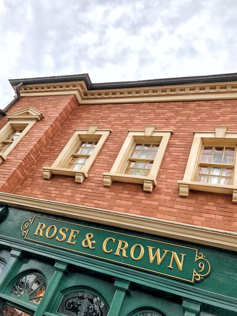 Epcot Rose and Crown Tea Experience Vegan Review in Walt Disney World