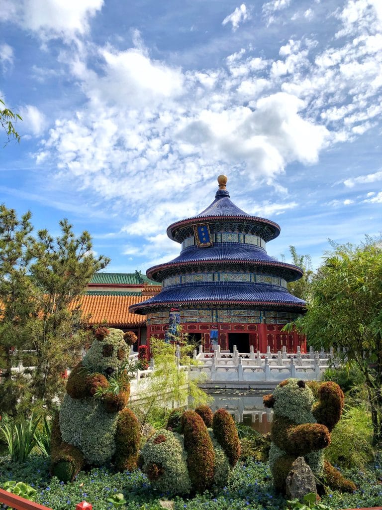 Vegan Vegetable Springs Rolls at Lotus Blossom Cafe in China at Epcot in Walt Disney World