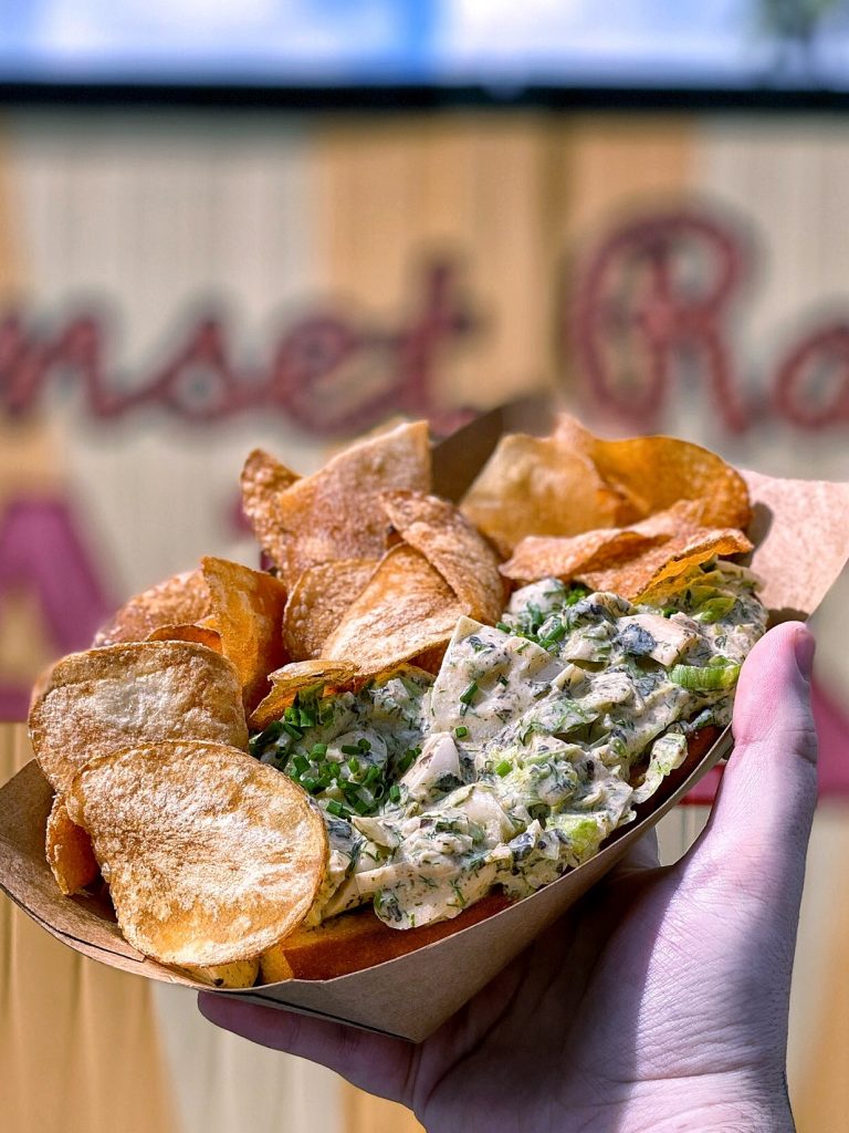 Vegan Toasted Lobster Roll at Disney’s Hollywood Studios