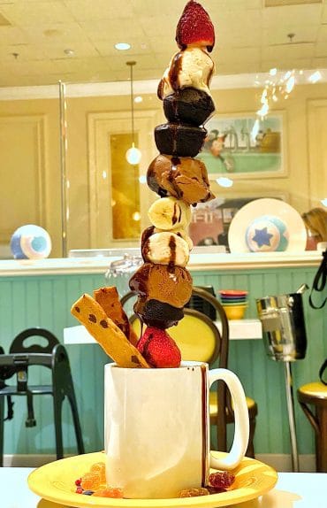 Chef TJ dessert tower