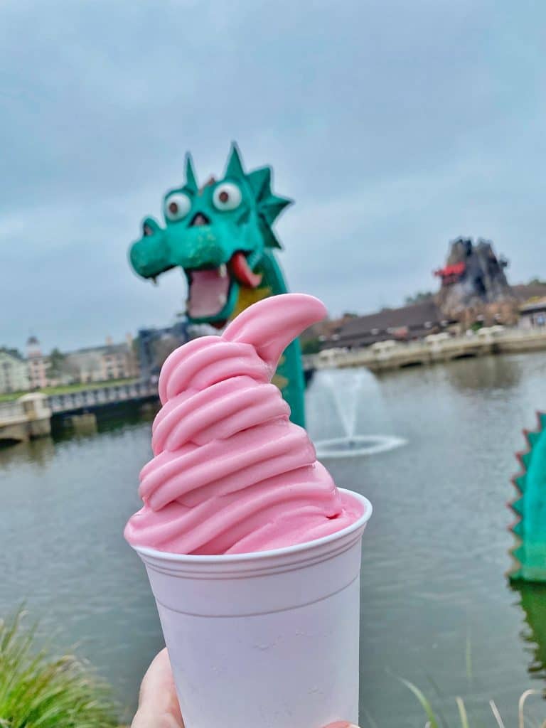 Watermelon Dole Whip Disney Springs