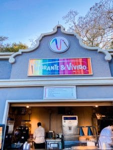 VVibrante and Vivido Food Studio booth