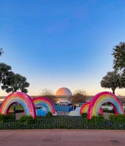 Epcot Festival of the Arts signs