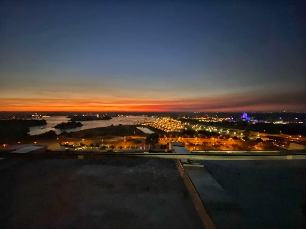 California Grill sunset Magic Kingdom