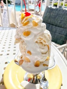 Vegan ice cream sundae Beaches and Cream