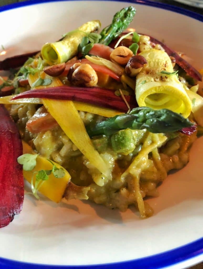 Raglan Road vegan risotto