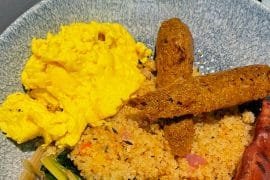 vegan breakfast Ale & Compass