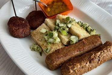 Sebastian's Bistro vegan entree