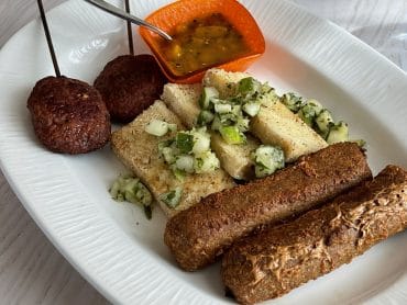 Sebastian's Bistro vegan entree