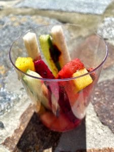 vegan fruit cup Ronto Roasters