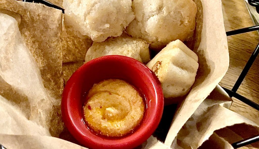 Vegan bread at Trail's End