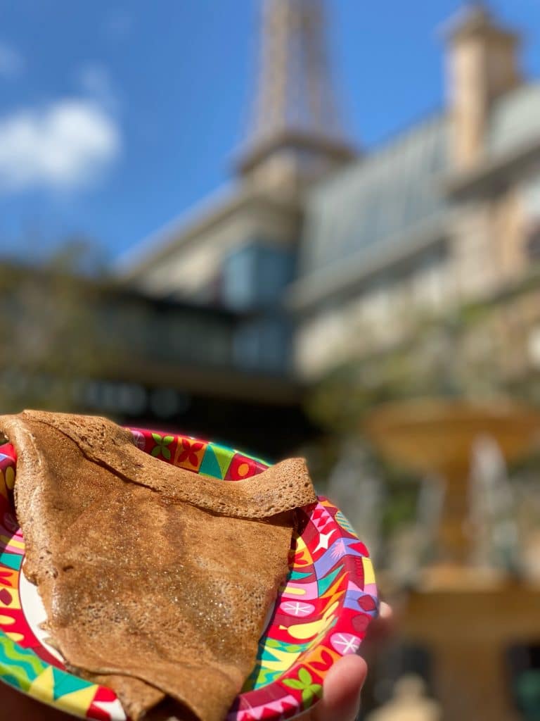 vegan ratatouille crepe Epcot