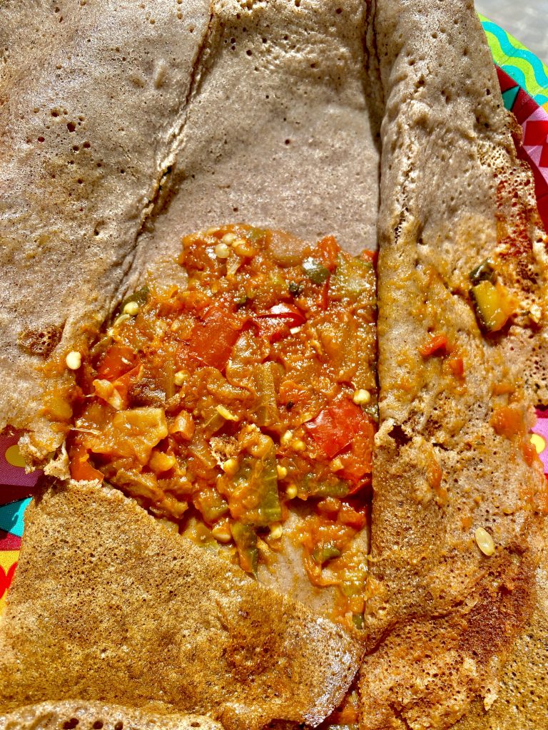 vegan ratatouille crepe Epcot Creperie