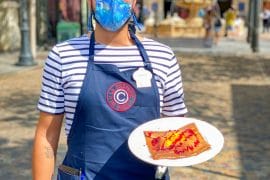 Melba vegan Crepe EPCOT