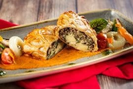 steakhouse 71 vegan wellington