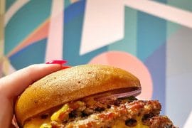 vegan Steakhouse 71 Stack Burger