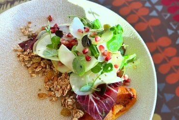 Vegan Menu California Grill WDW 50th anniversary heirloom apple salad