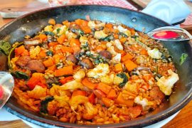 vegan paella Jaleo Disney Springs