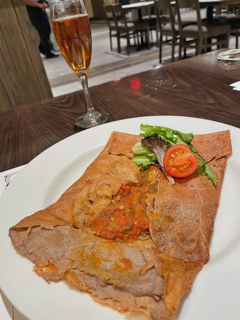 Ratatouille Galette Vegan La Creperie