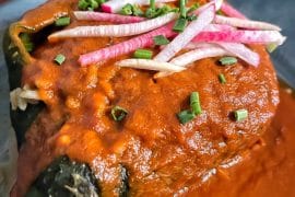 Vegan Chile Relleno Hacienda