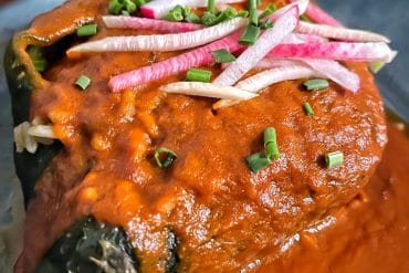 Vegan Chile Relleno Hacienda