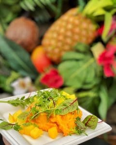 Sweet Potatoes and Mango