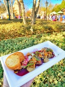 Blood Orange Beets Carpaccio Epcot Festival of the Arts