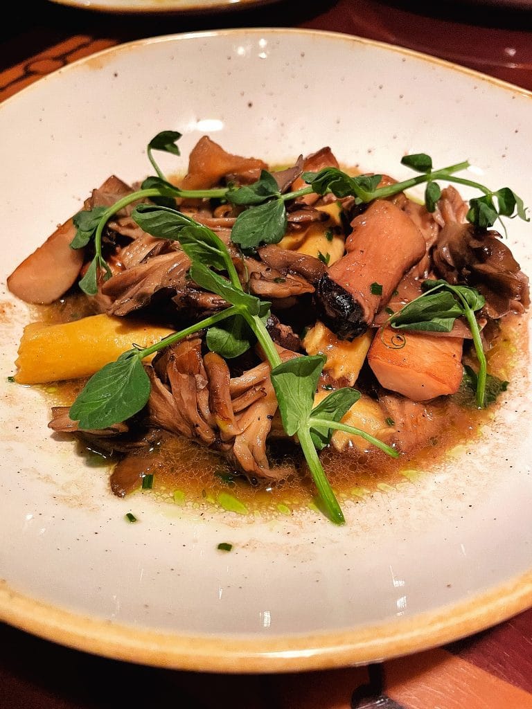 Vegan Carrot Agnolotti Turf Club