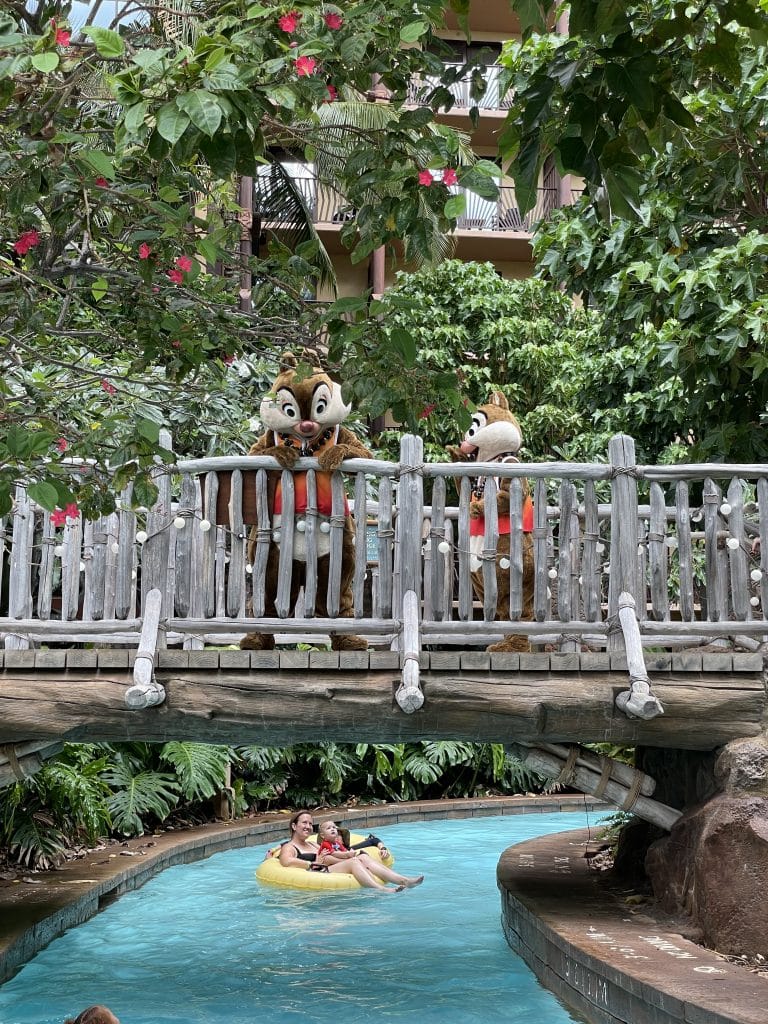 Chip and Dale at Aulani