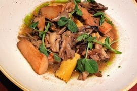 Vegan Carrot Agnolotti Turf Club