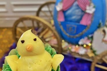 vegan Easter cupcake Grand Floridian
