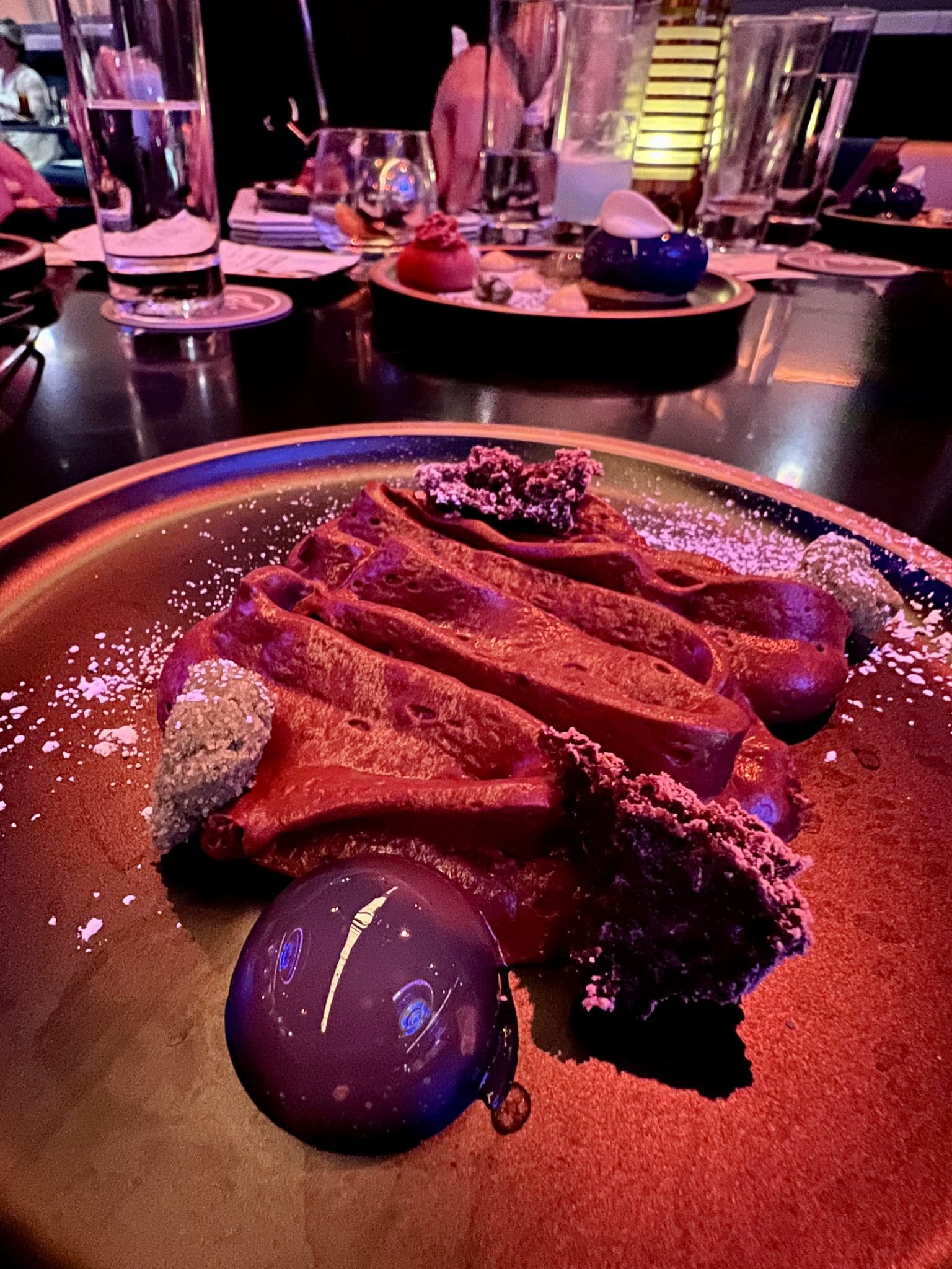 vegan dessert Star Wars Galactic Starcruiser