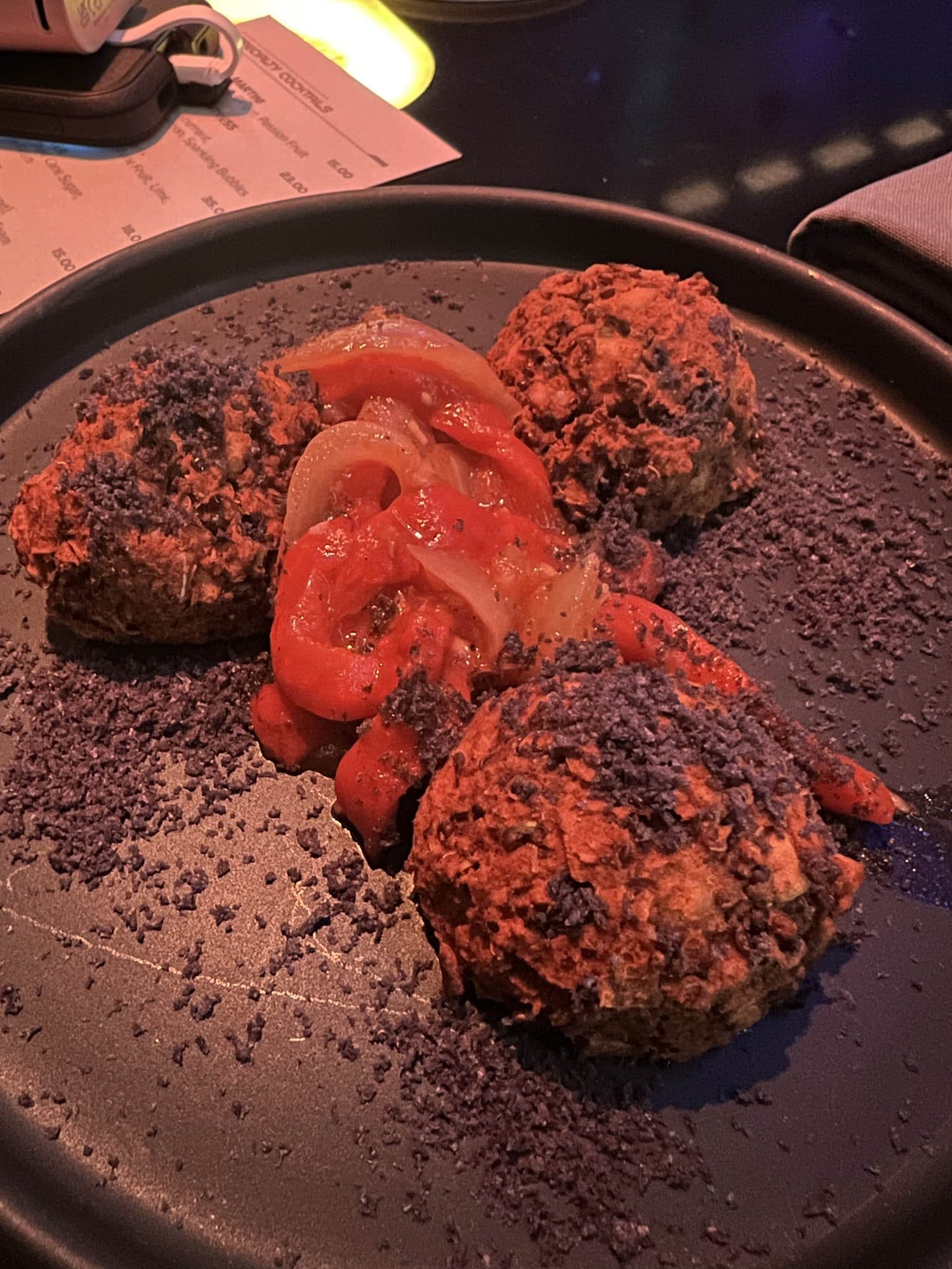 Vegan Hummus and Quinoa Meatballs Galactic Starcruiser