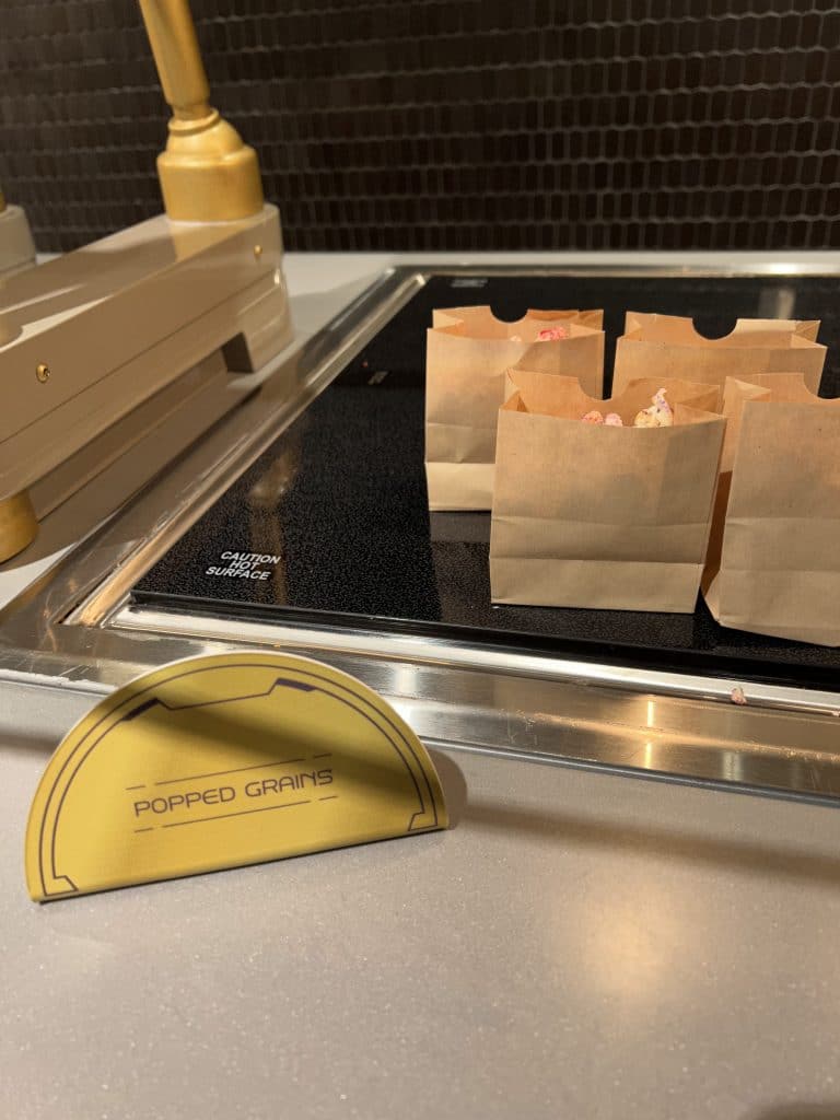 Vegan snacks Star Wars Galactic Starcruiser